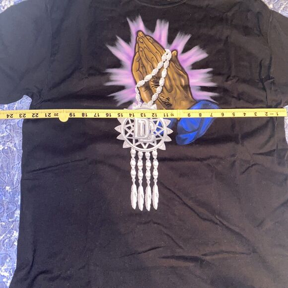 Meek Mills T-Shirt Size‎ XL Black "Don't Give Up On Me" 10 Year Celebration - Picture 4 of 10